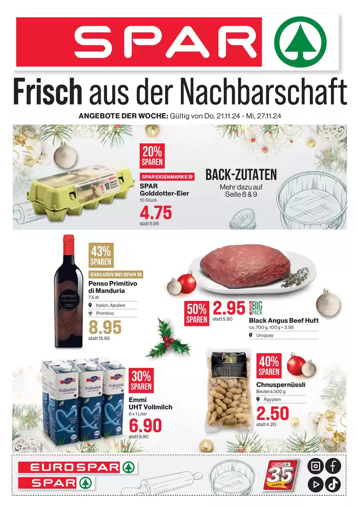 SPAR Katalog | Attraktiivi Ängbot entdecke | 20.11.2024 - 4.12.2024