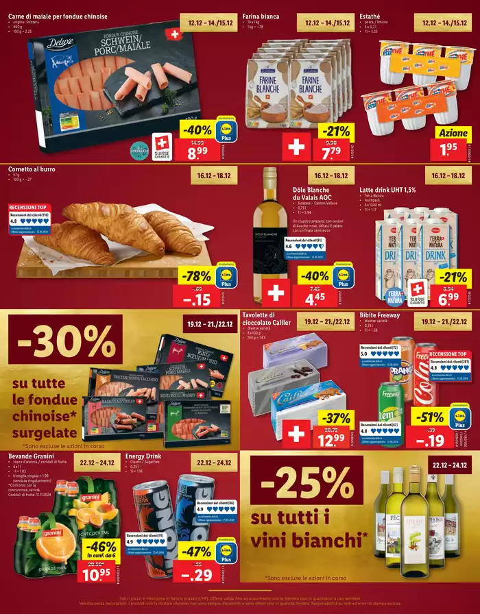 Lidl Katalog in Herisau | Risparmia di più durante l’Avvento! - IT | 2.12.2024 - 24.12.2024