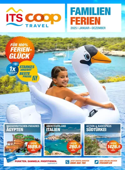 Angebote von Reisen & Freizeit in Allschwil | Familienferien 2025 in Coop Travel | 28.11.2024 - 12.12.2024