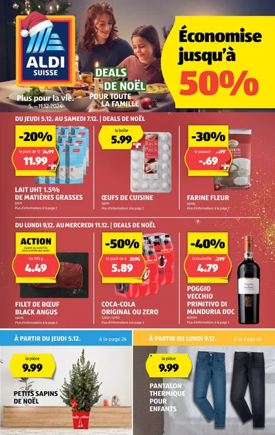 Aldi Katalog in Bern | Groossi Uswahl a Ängbot | 5.12.2024 - 11.12.2024