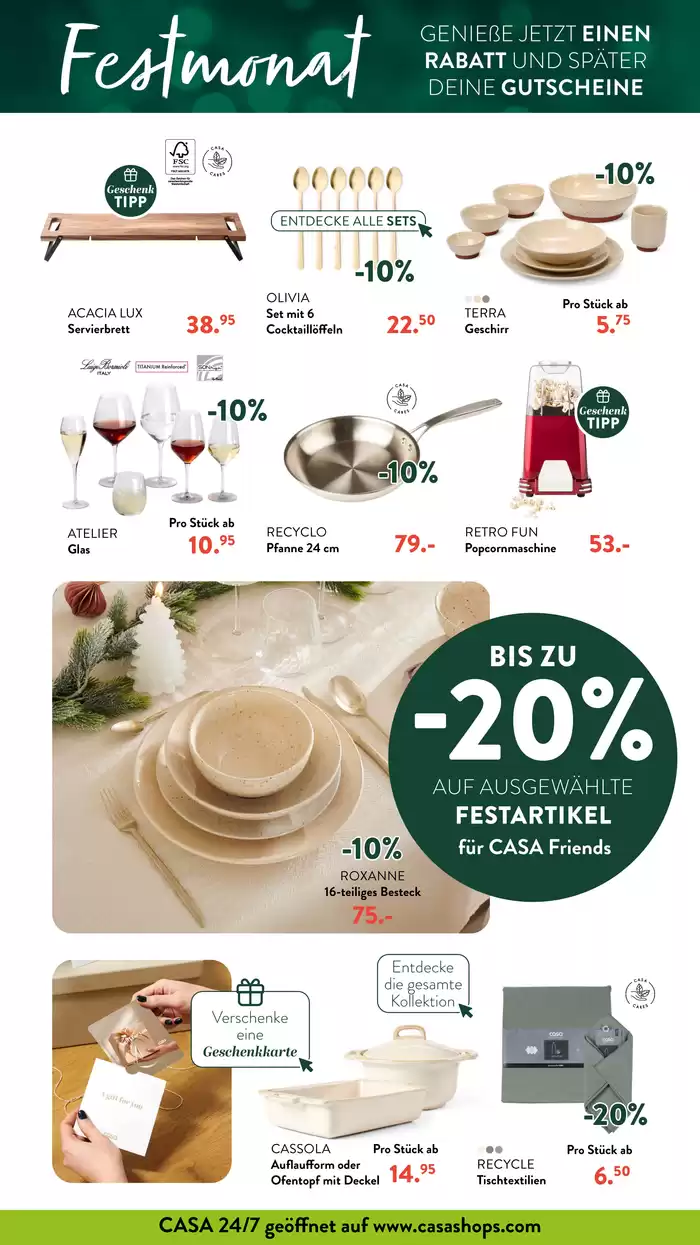 Casa Katalog | Prospekt Casa | 2.12.2024 - 31.12.2024