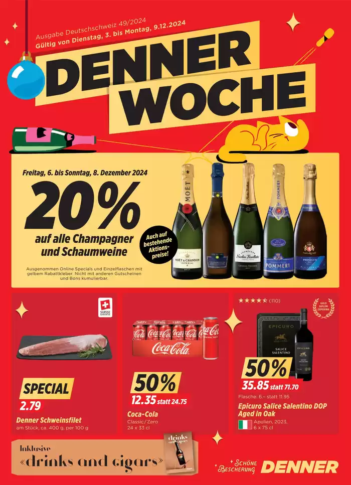 Denner Katalog in Winterthur | Jetzt spare mit üse Deals | 3.12.2024 - 17.12.2024