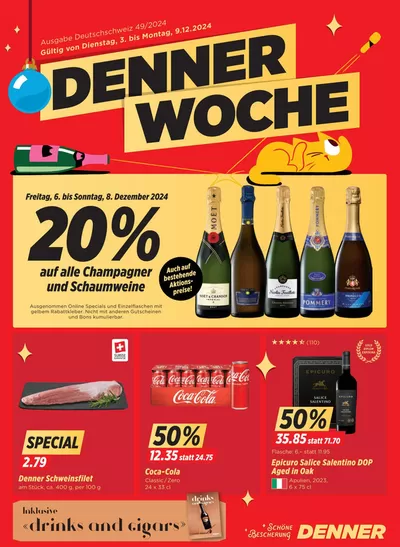 Denner Katalog in Wallisellen | Jetzt spare mit üse Deals | 3.12.2024 - 17.12.2024