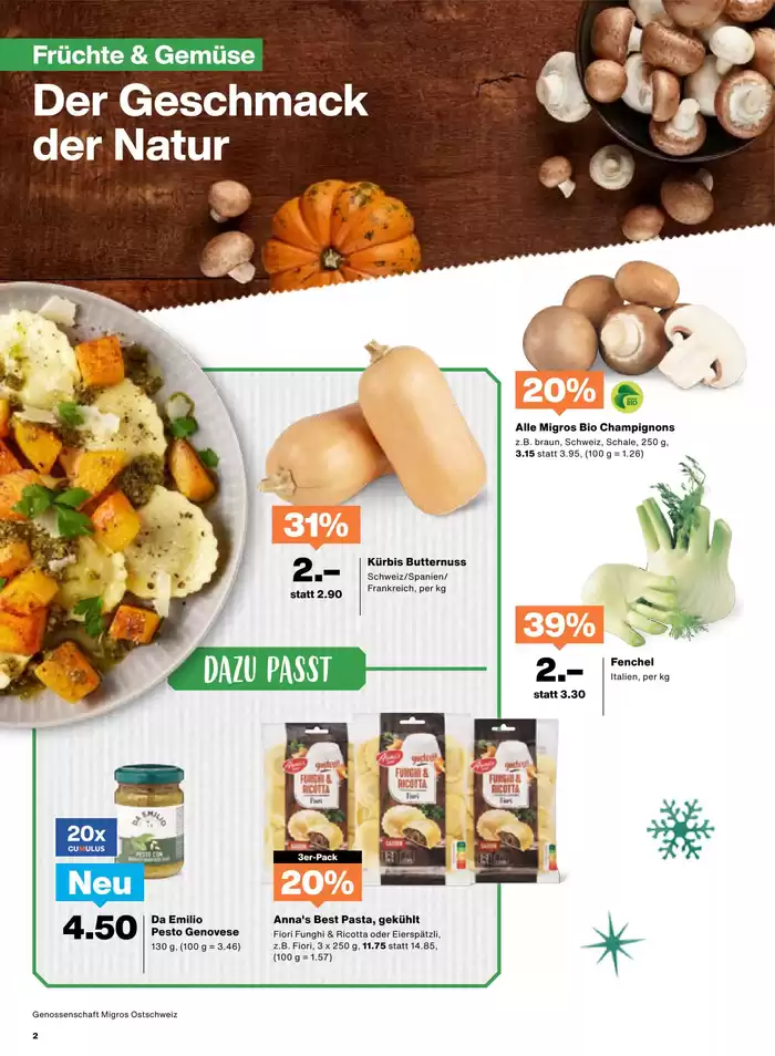 Migros Katalog in Illnau-Effretikon | Top-Deals und Rabatt | 3.12.2024 - 17.12.2024