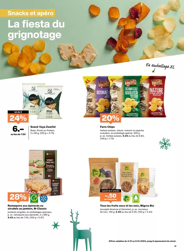 Migros Katalog in Vernier | Ängbot für Schnäppchenjäger | 3.12.2024 - 17.12.2024