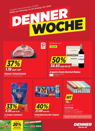 Denner Katalog in Burgdorf | Rabatt und Aktione | 14.1.2025 - 21.1.2025