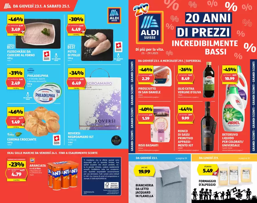 Aldi Katalog in Basel | Üsi beste Schnäppchen | 23.1.2025 - 29.1.2025