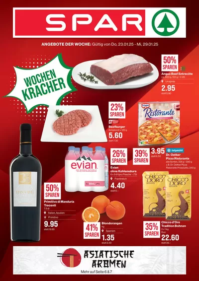 Angebote von Supermärkte in Bern | Exklusivi Deals für üsi Chunde in SPAR | 22.1.2025 - 5.2.2025