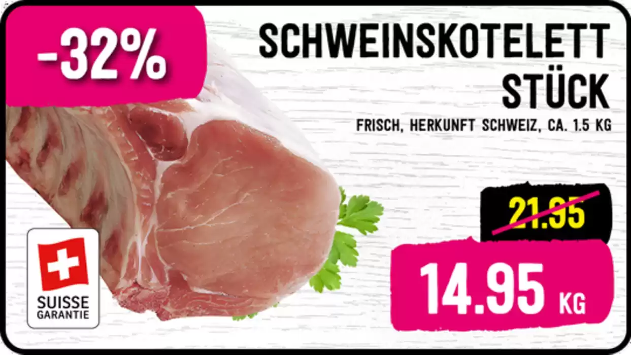 Fleisch Discount Katalog in Wil | Fleisch Discount reklamblad | 22.1.2025 - 5.2.2025