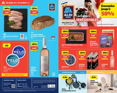 Aldi Katalog in Basel | Rabatt und Aktione | 30.1.2025 - 5.2.2025