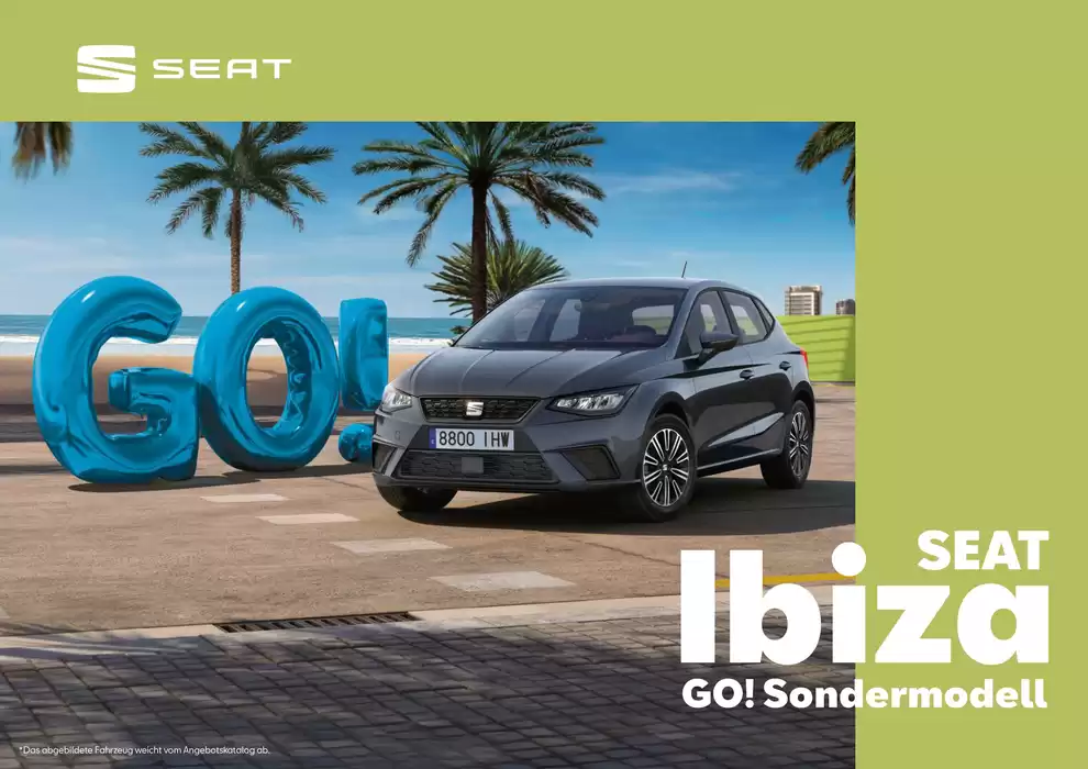 Seat Katalog in Genève | SEAT Ibiza GO! | 24.1.2025 - 7.2.2025