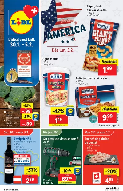 Lidl Katalog in Frauenfeld | Exklusivi Schnäppchen | 30.1.2025 - 5.2.2025