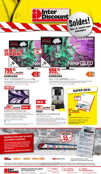 Interdiscount Katalog | Interdiscount reklamblad FR | 27.1.2025 - 9.2.2025