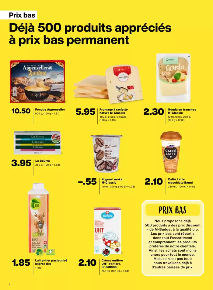 Migros Katalog in Lausanne | Attraktiivi Ängbot entdecke | 28.1.2025 - 11.2.2025