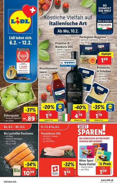 Lidl Katalog in Richterswil | Sonderängbot für Sie | 6.2.2025 - 12.2.2025