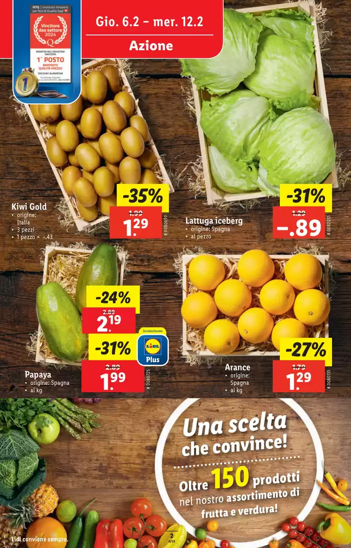 Lidl Katalog in Richterswil | Top-Deals und Rabatt | 6.2.2025 - 12.2.2025