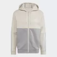 Essentials Colorblock Fleece Kapuzenjacke für 52,5 CHF in Adidas