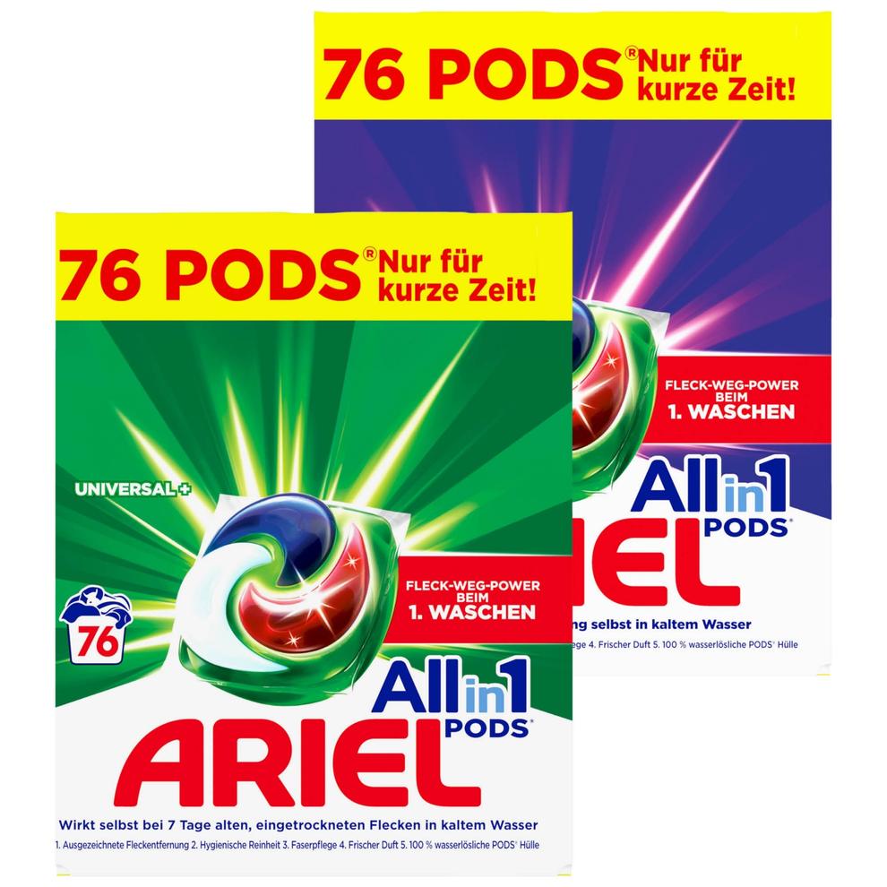 ARIEL Waschmittel Pods für 26,95 CHF in Aldi