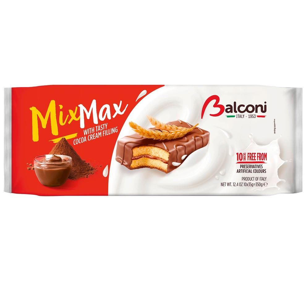 BALCONI Kuchen-Snack, Mix Max 10x35g für 2,99 CHF in Aldi