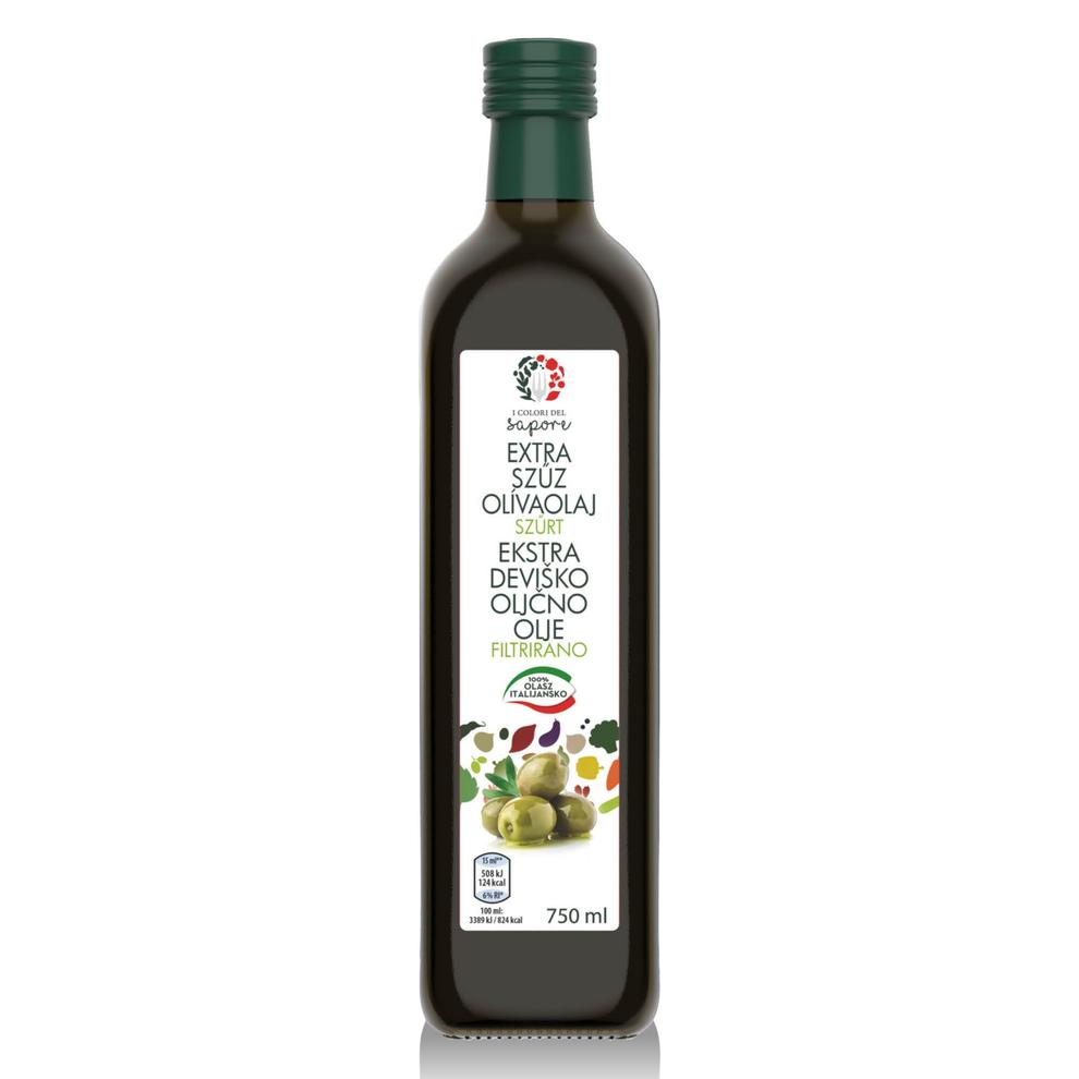 I COLORI DEL SAPORE Extra Vergine Olivenöl gefiltert 750ml für 10,99 CHF in Aldi