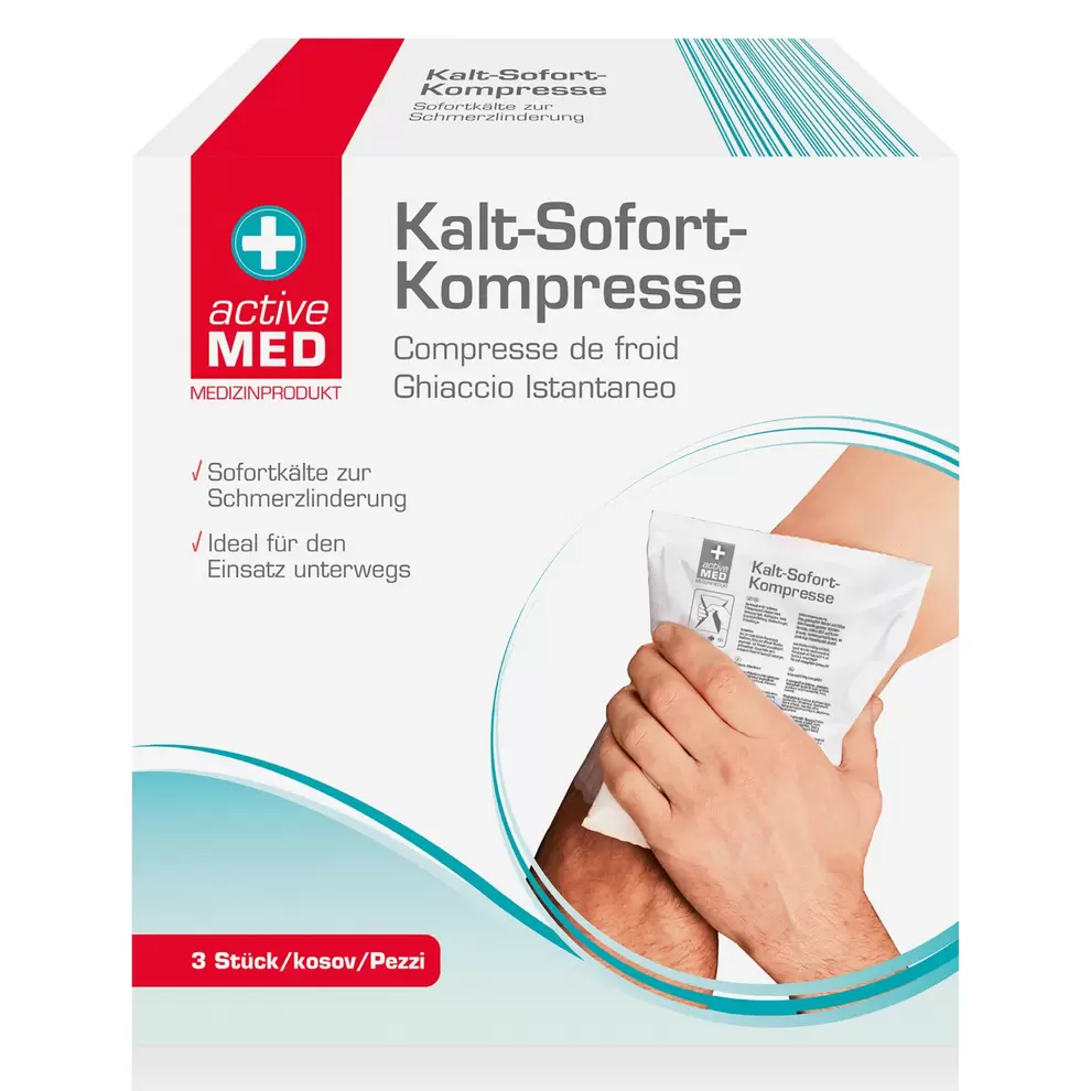 ACTIVE MED Kalt-Sofort-Kompressen 3Stk. für 2,99 CHF in Aldi