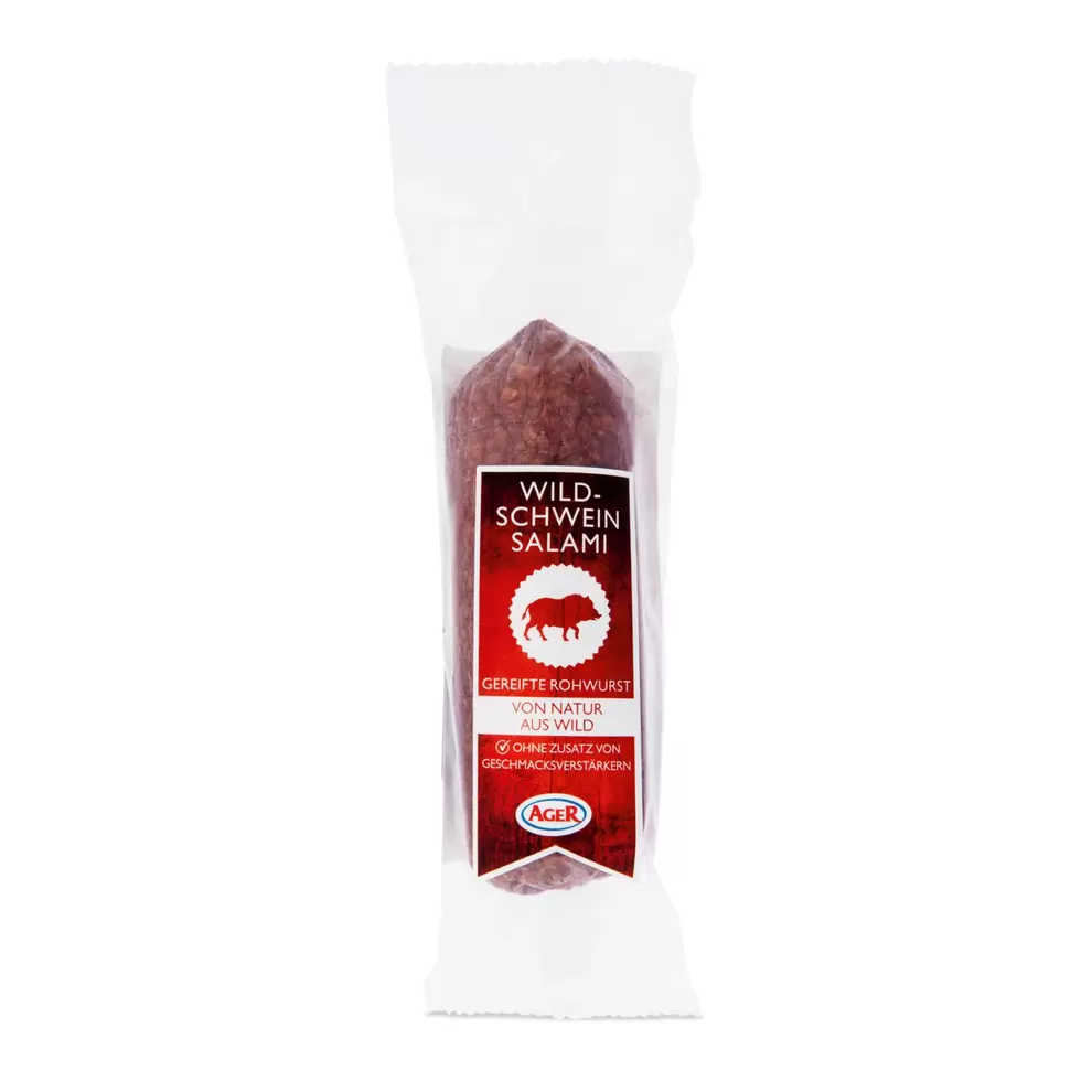 AGER Wildsalami 220g, Wildschwein für 5,49 CHF in Aldi