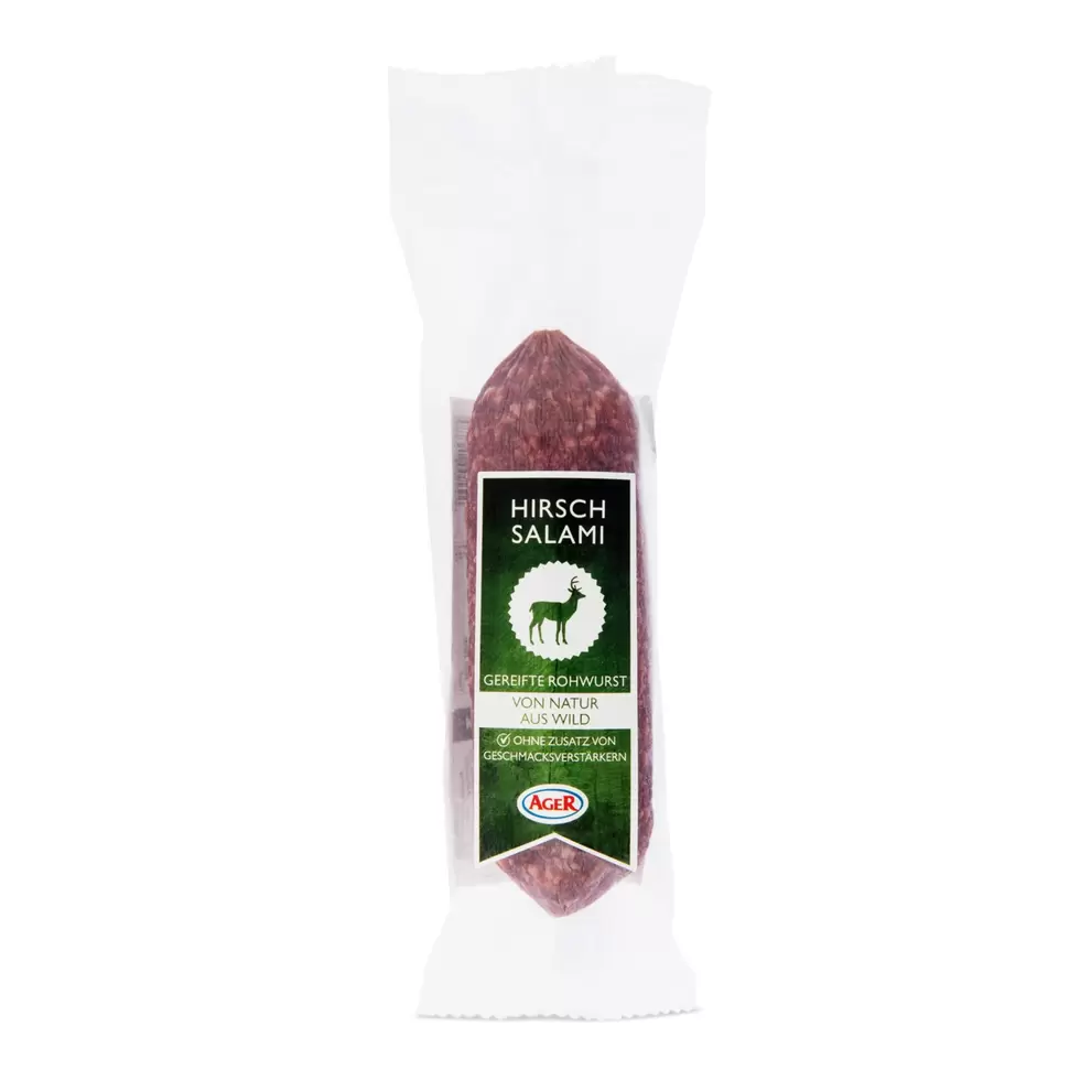 AGER Wildsalami 220g, Hirsch für 5,49 CHF in Aldi