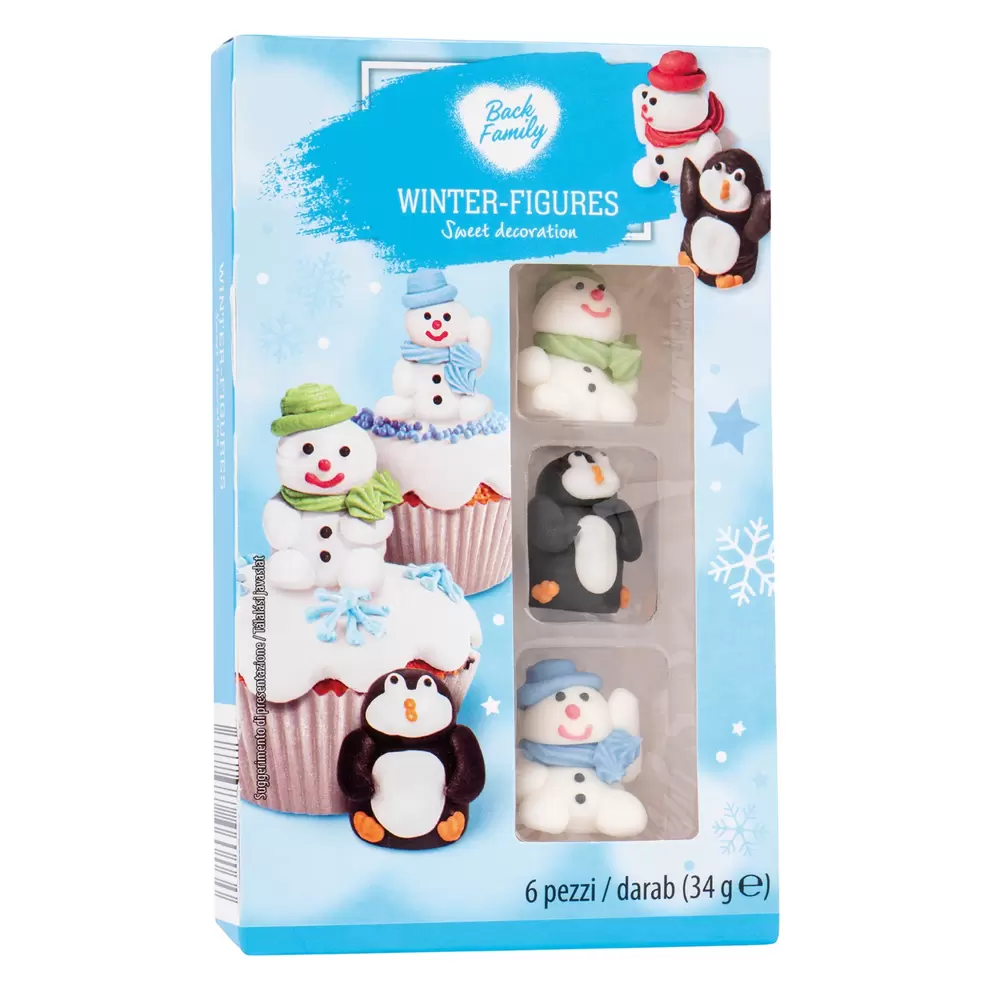 BACK FAMILY Zuckerfiguren 3D, Winter für 2,99 CHF in Aldi