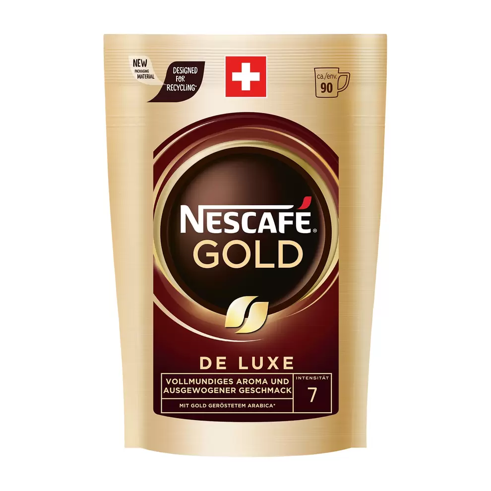 NESCAFÉ Nachfüllpackung Instant Kaffee, Gold De Luxe für 7,49 CHF in Aldi