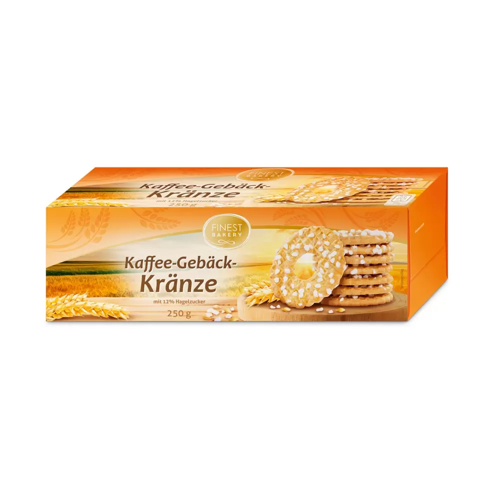 FINEST BAKERY Kaffeekränze 250g für 1,99 CHF in Aldi