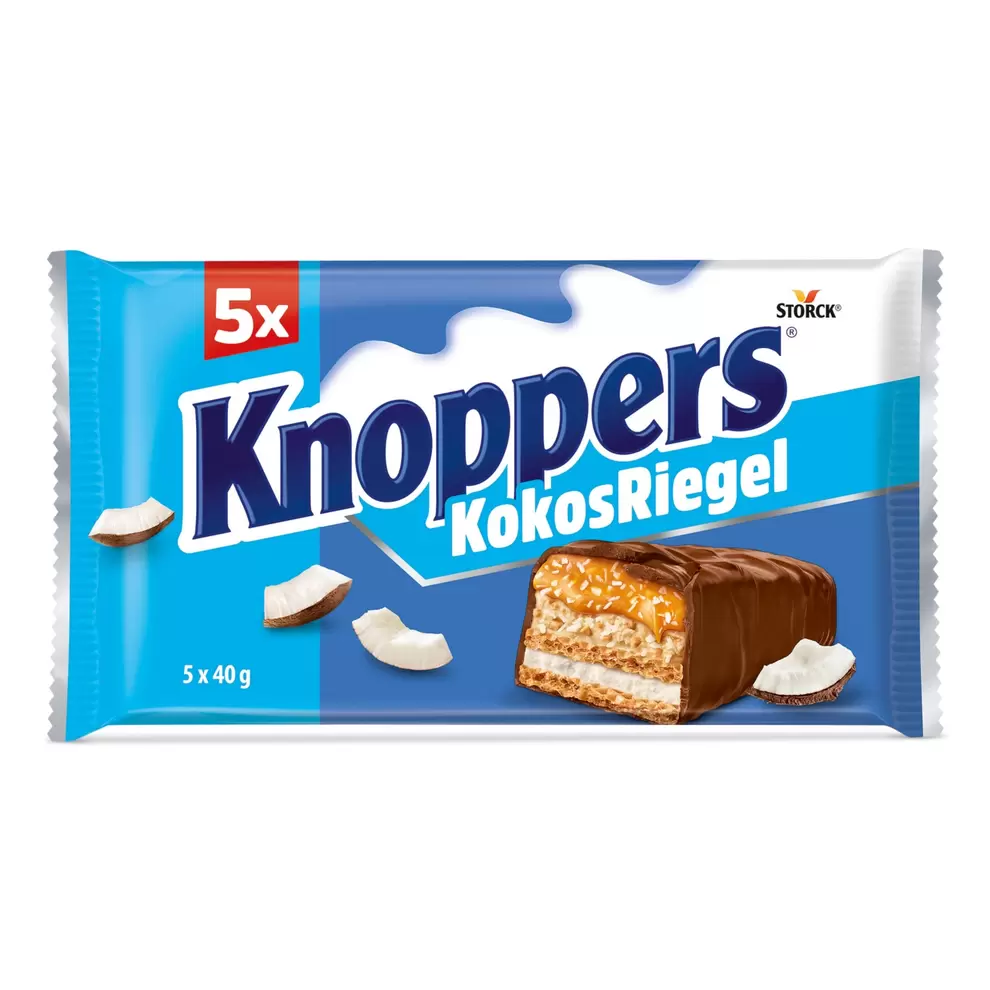 STORCK Knoppers Riegel Sortiment 200 g, Kokosriegel für 2,99 CHF in Aldi