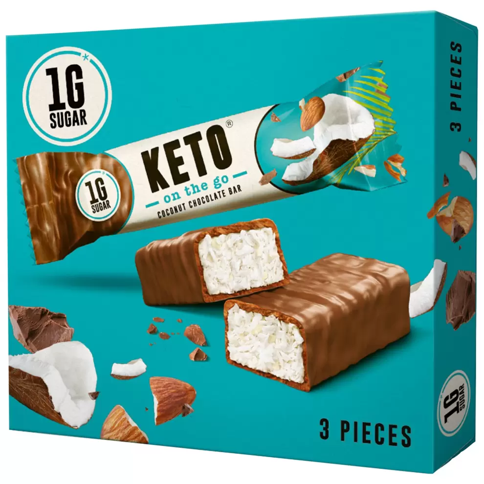 Keto Riegel Coconut Chocolate 3x35 für 4,99 CHF in Aldi