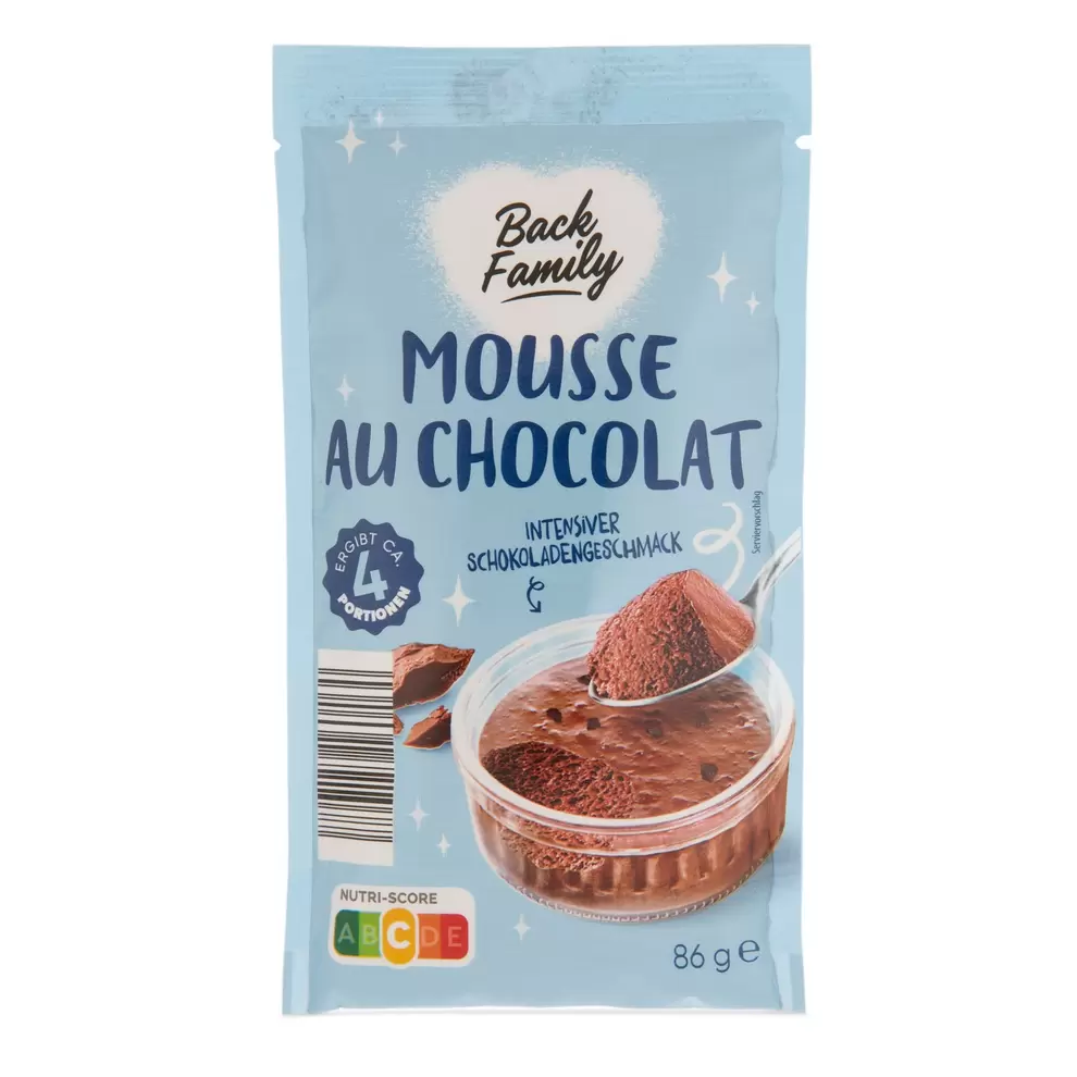 BACK FAMILY Desserts, Mousse au Choco für 1,49 CHF in Aldi