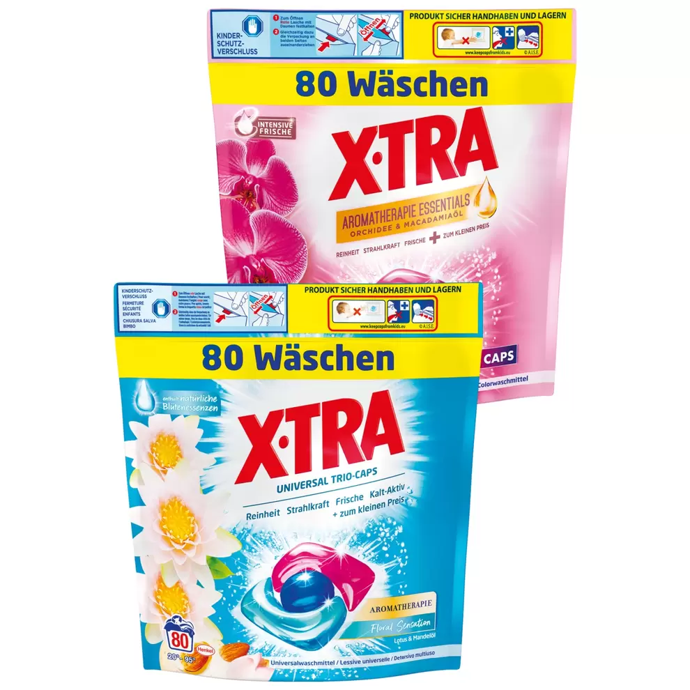 X-TRA Trio Caps 80 WG für 14,95 CHF in Aldi