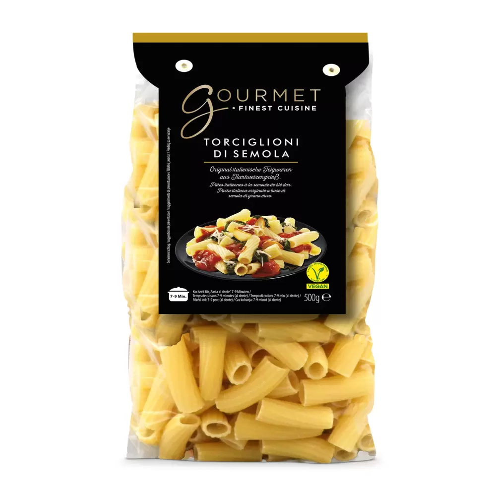 GOURMET FINEST CUISINE Pasta, Torciglioni di Semola für 1,99 CHF in Aldi