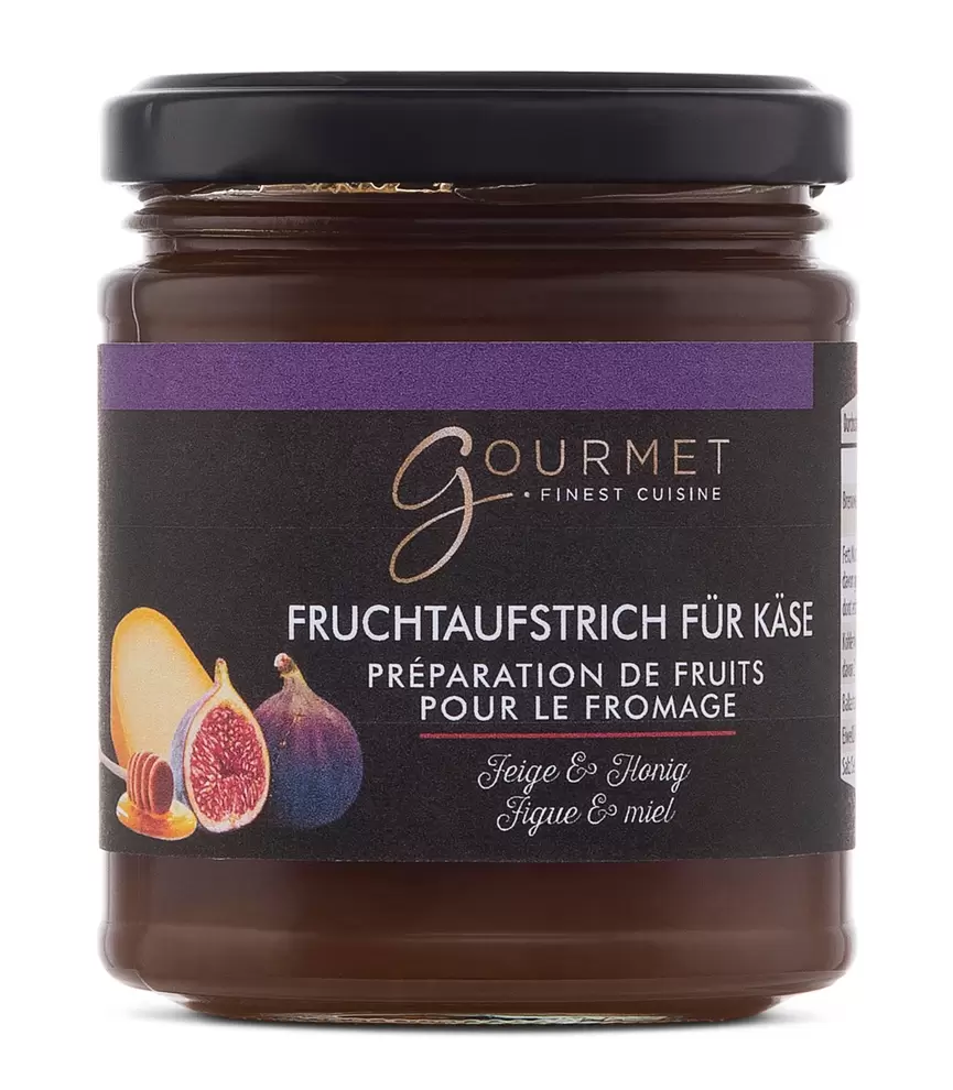 GOURMET Fruchtaufstrich für Käse 15, Feige-Honig für 1,99 CHF in Aldi