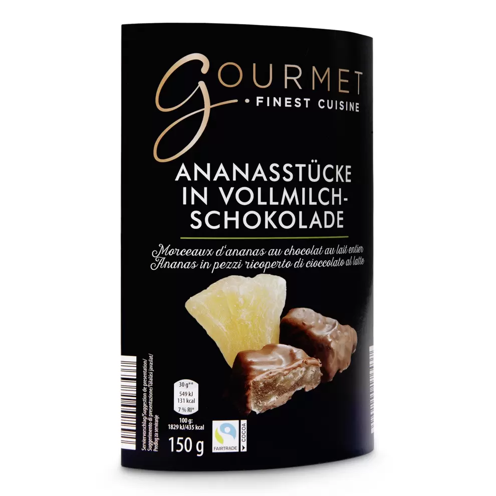 GOURMET Schokofrüchte, Ananas für 2,99 CHF in Aldi