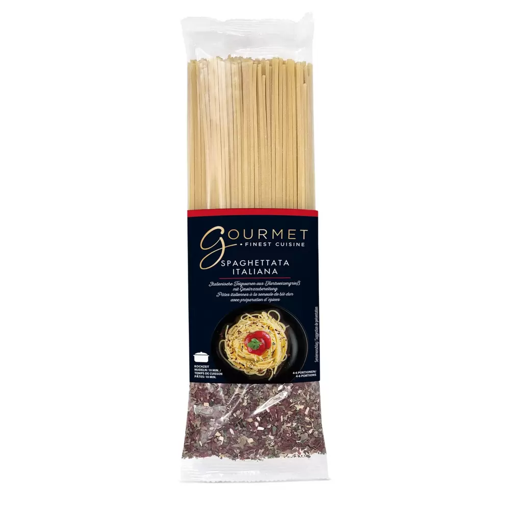 GOURMET, Pasta mit Gewürzen 500g, Italienische Sp für 2,99 CHF in Aldi