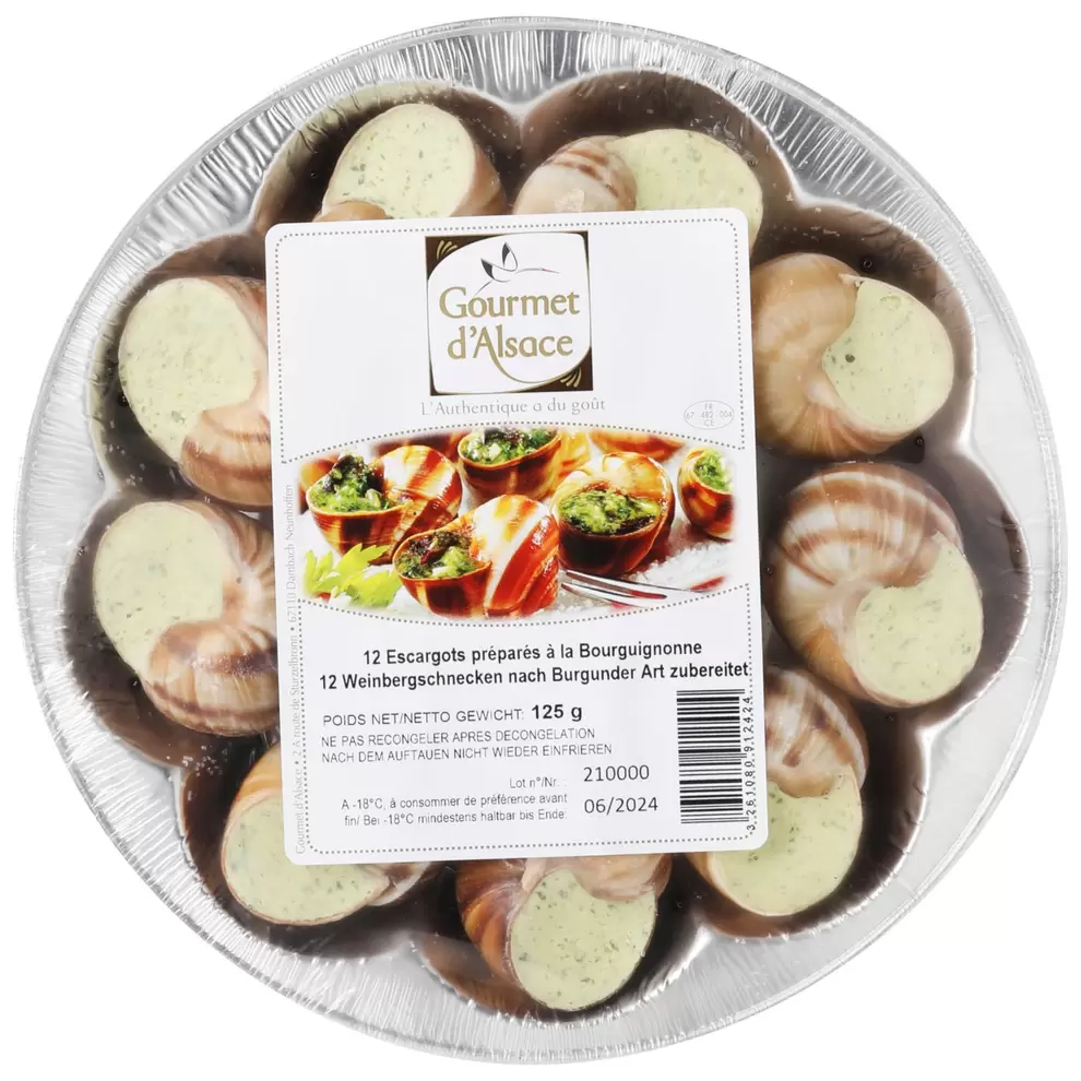 Weinbergschnecken mit Kräuterbutter für 5,49 CHF in Aldi