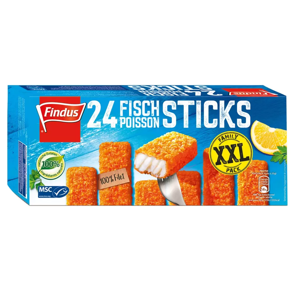 FINDUS XXL Fisch-Sticks für 5,99 CHF in Aldi