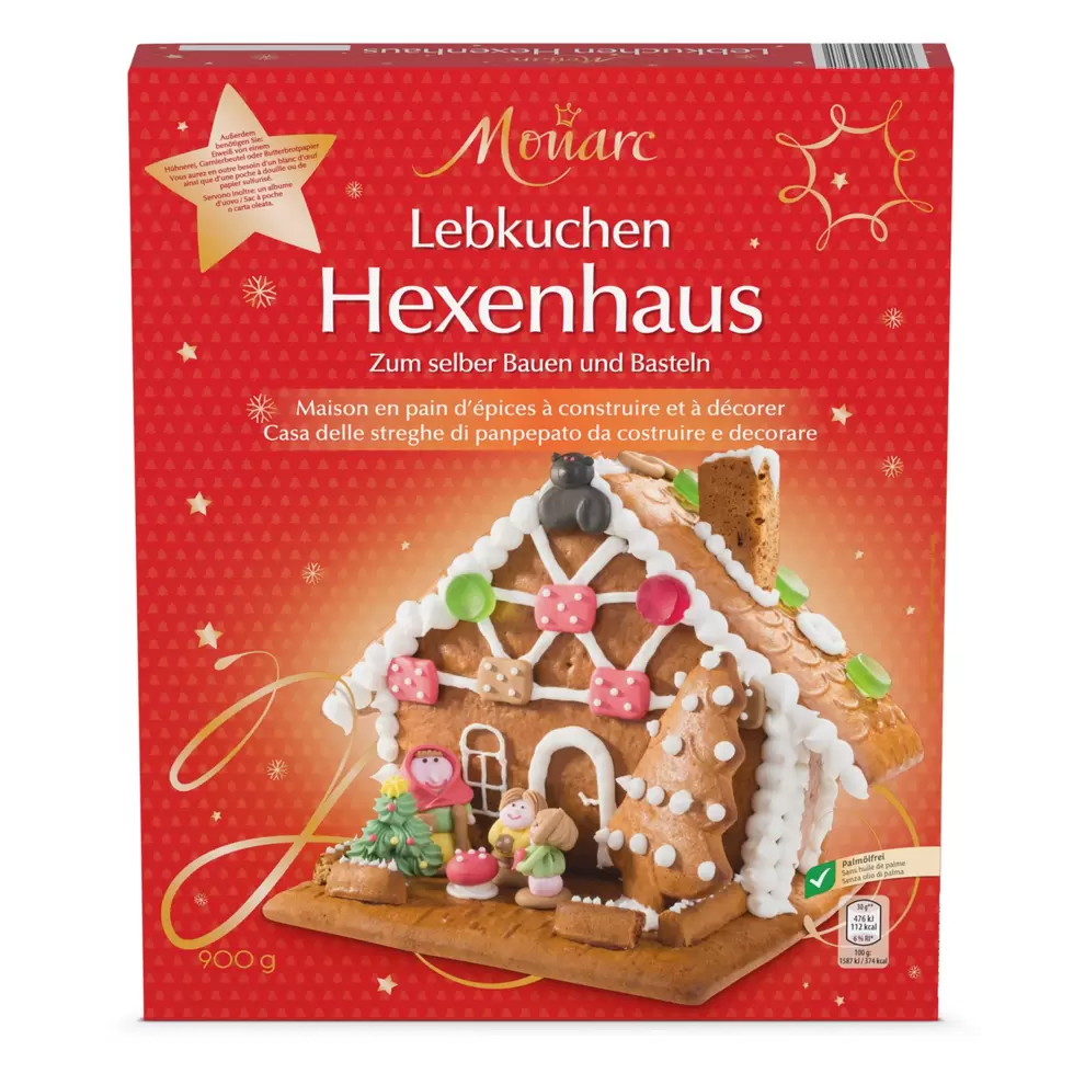 MONARC Lebkuchen-Bausatz, Hexenhaus für 7,99 CHF in Aldi