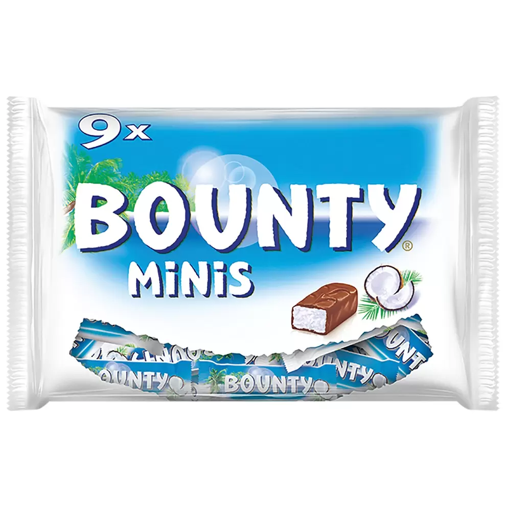 Mini-Riegel, Bounty für 3,49 CHF in Aldi