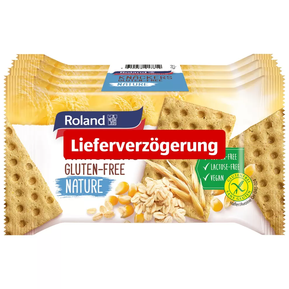 ROLAND Knäckers glutenfrei, Nature für 2,59 CHF in Aldi