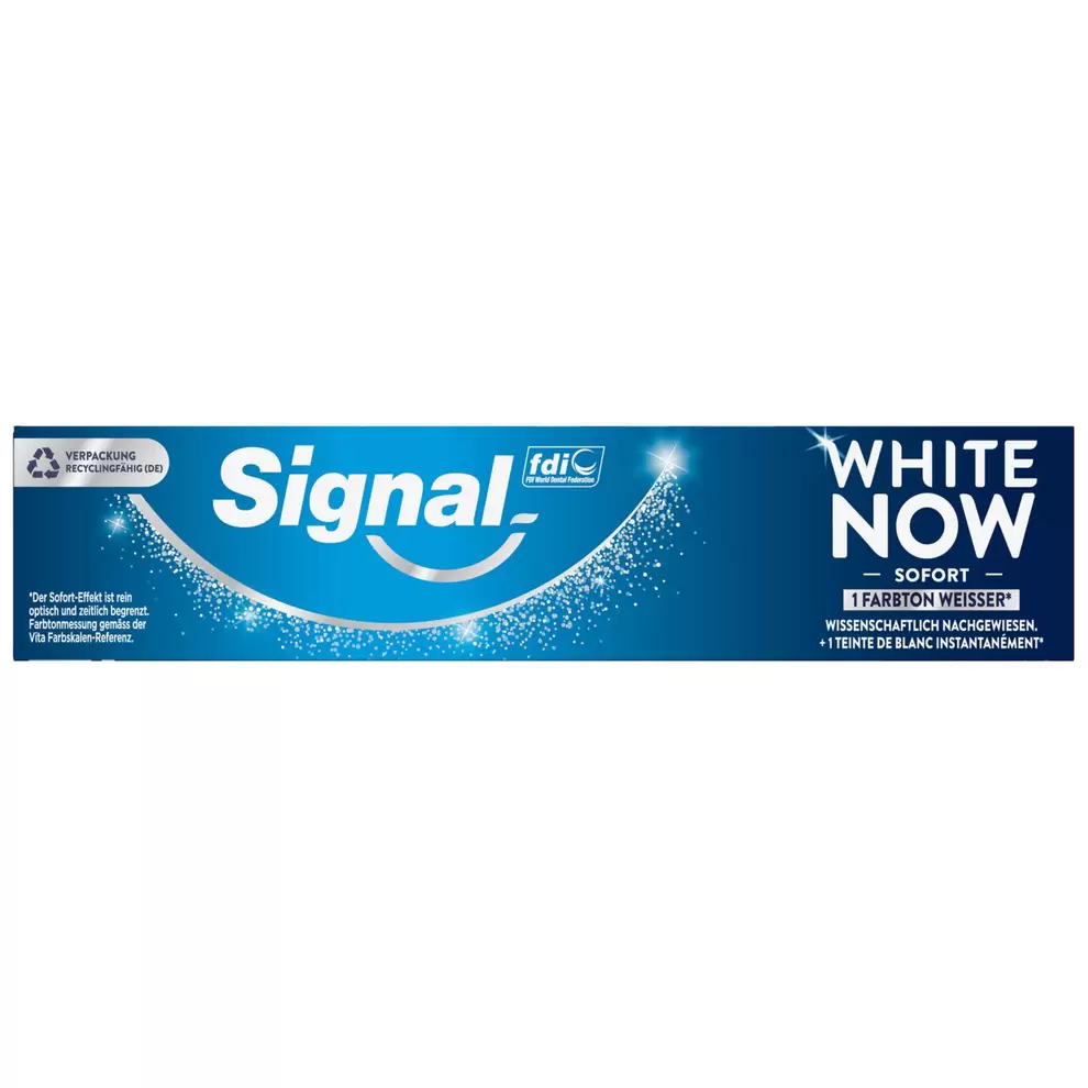 SIGNAL Zahnpasta White Now für 9,95 CHF in Aldi