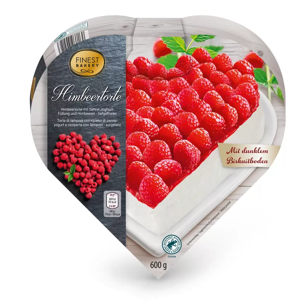 FINEST BAKERY Herztorte Himbeer für 6,99 CHF in Aldi