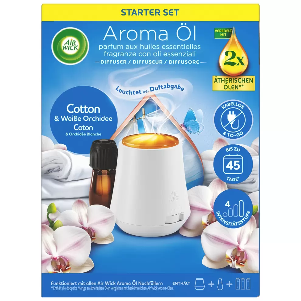 AIRWICK Aroma Öl Starterset für 9,95 CHF in Aldi