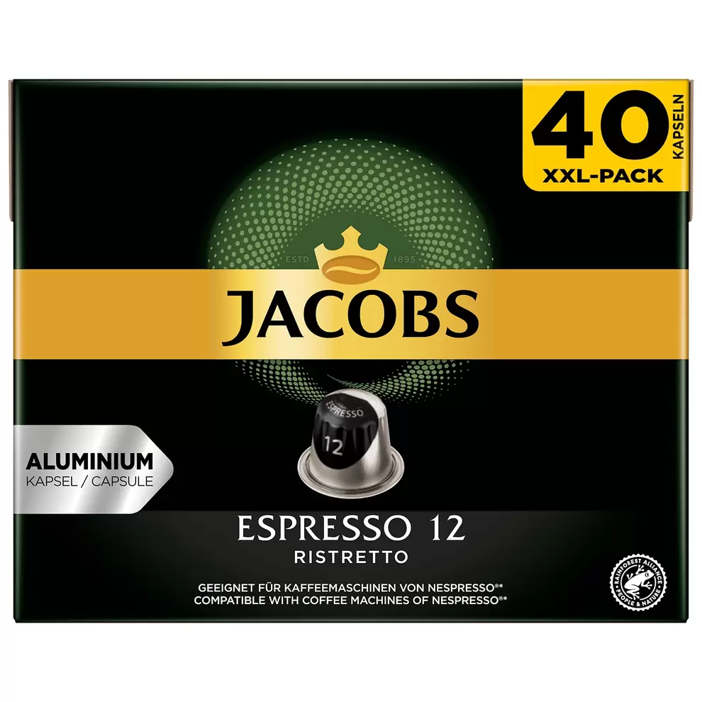 JACOBS Kaffeekapseln, Espresso Ristretto für 10,45 CHF in Aldi