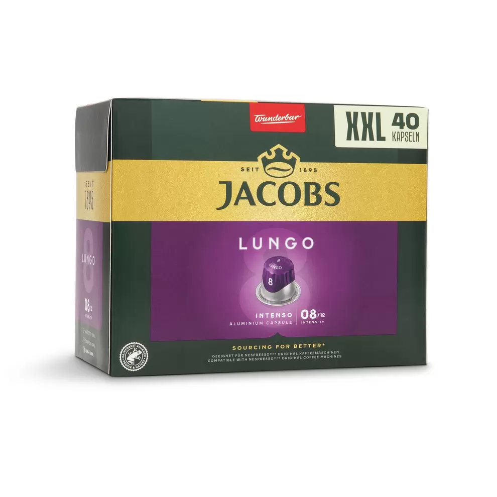 JACOBS Kaffeekapseln, Lungo Intenso für 10,45 CHF in Aldi