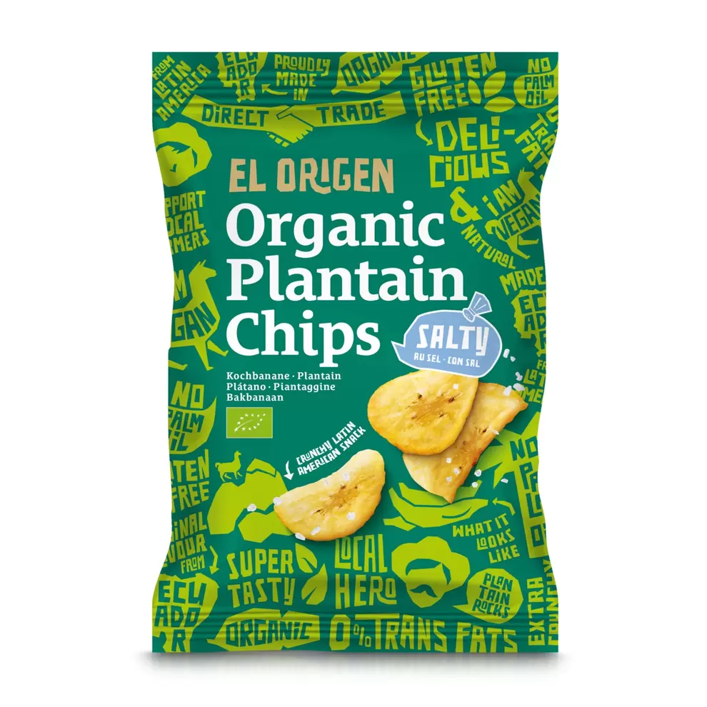 EL ORIGEN BIO Chips, Kochbanane Salz für 2,49 CHF in Aldi