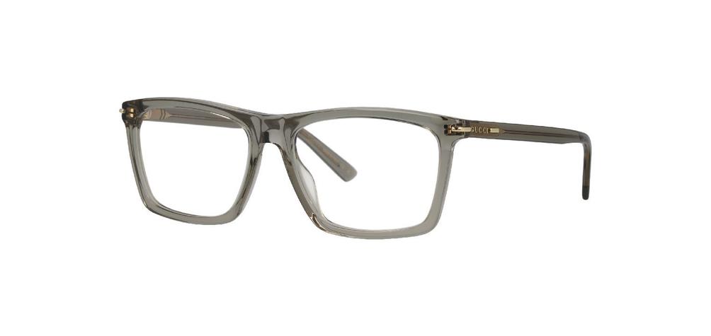 Gucci Rechteckig Brillen GG1445O Grün für Herr für 355 CHF in Visilab